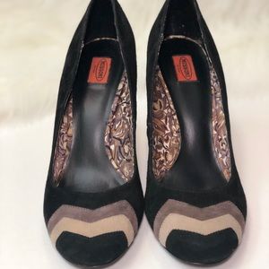 🍂 FALL SALE Missoni for Target Suede Black Pumps